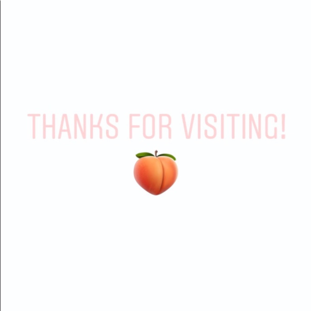 🍑 Thank You! 🍑